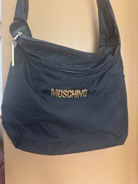 Vintage Moschino Redwall Made in Italy Nylon Shoulder Bag
